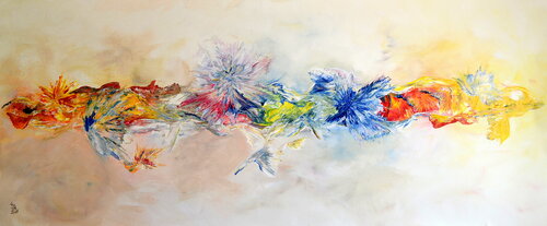 Colors of life by Isabelle Vobmann, Painting for Sale on Singulart