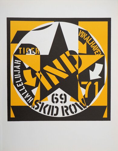 Autoportrait 69 by Robert Indiana, 版画 for Sale on Singulart