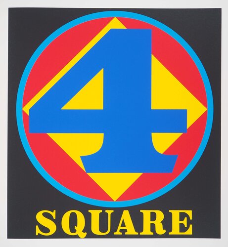American Dream : 4 Square Robert Indiana