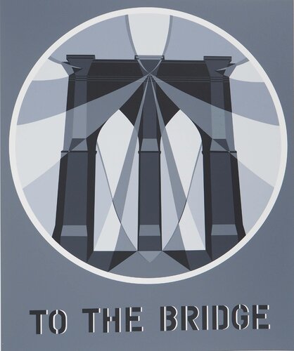 American Dream : To The Bridge von Robert Indiana, Druck kaufen auf Singulart