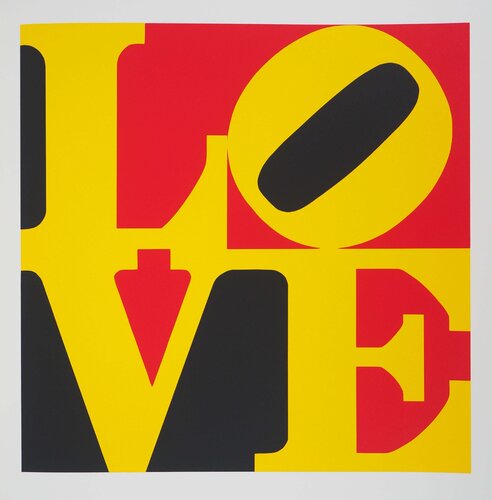 American Dream : The Deutsche LOVE von Robert Indiana, Druck kaufen auf Singulart