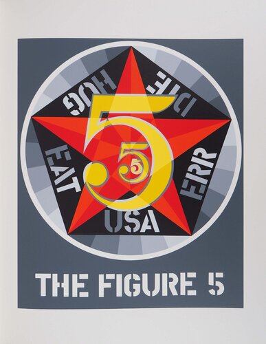 The Figure 5 American Dream par Robert Indiana, Édition en vente sur Singulart