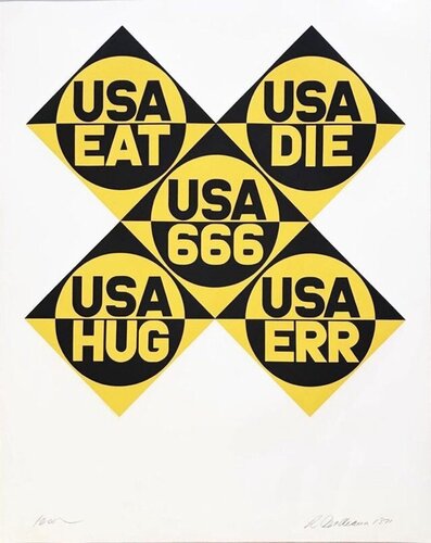 Decade (USA 666) von Robert Indiana, Druck kaufen auf Singulart