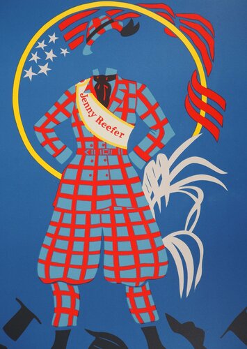 Votes for Women : The Mother of Us All, Jenny Reefer von Robert Indiana, Druck kaufen auf Singulart