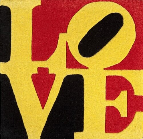 Liebe Love by Robert Indiana, Textile for Sale on Singulart
