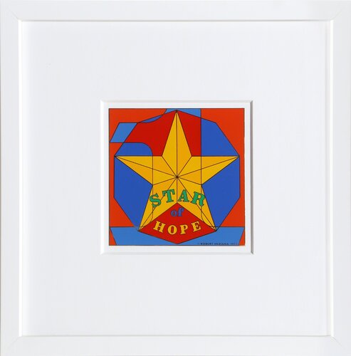 Star of Hope by Robert Indiana, Print for Sale on Singulart