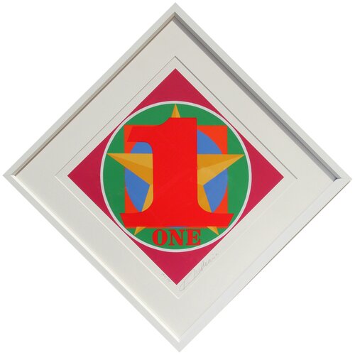 Number One from the American Dream Portfolio van Robert Indiana, Afdruk te koop op Singulart