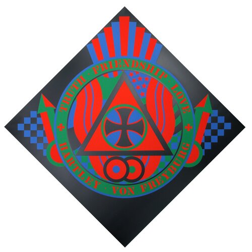 The Hartley Elegies: The Berlin Series- KvF VIII van Robert Indiana, Afdruk te koop op Singulart