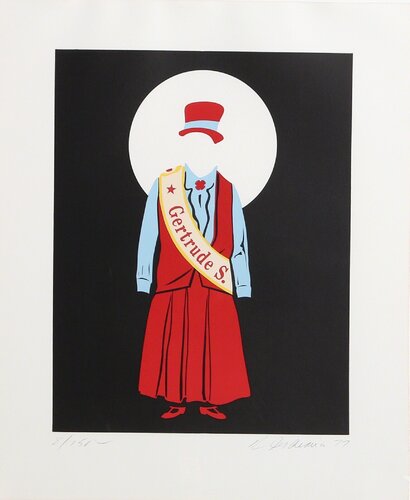 Gertrude Stein from Mother of Us All van Robert Indiana, Afdruk te koop op Singulart