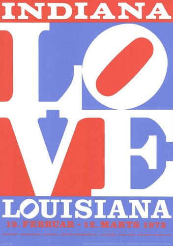 Love von Robert Indiana, Druck kaufen auf Singulart