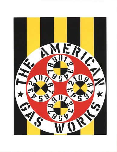 The American Gas Works von Robert Indiana, Druck kaufen auf Singulart