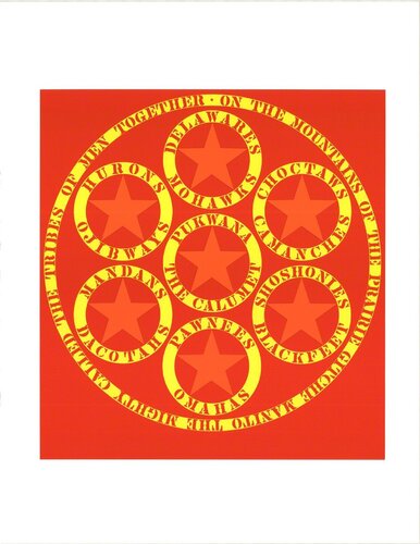 The Calumet van Robert Indiana, Afdruk te koop op Singulart