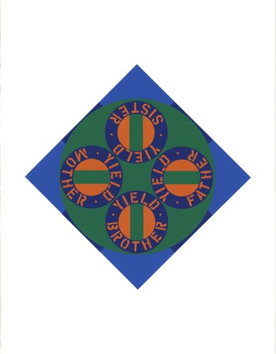 Yield Brother #2 by Robert Indiana, Print for Sale on Singulart