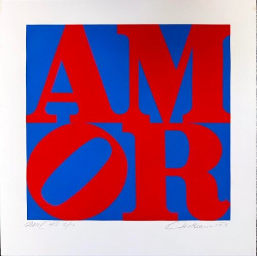 AMOR van Robert Indiana, Afdruk te koop op Singulart