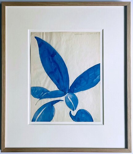 Robert Indiana - 2.VII.59, acquired from the artist's studio di Robert Indiana, Opera su carta in vendita su Singulart