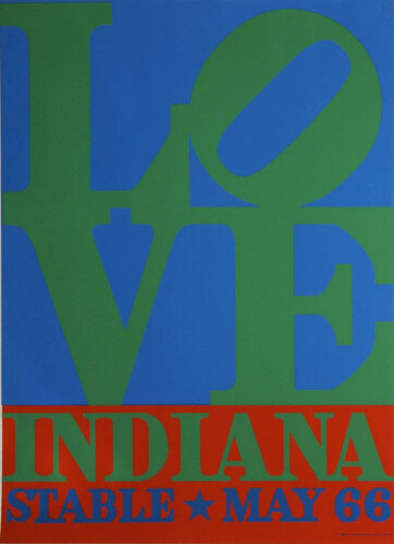 LOVE-Stable par Robert Indiana, Édition en vente sur Singulart