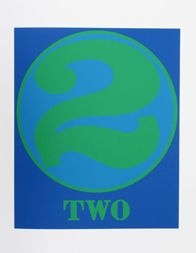 Number 2 from the American Dream Portfolio by Robert Indiana, 인쇄 for Sale on Singulart