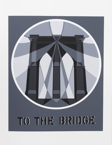 To the Bridge from the American Dream Portfolio by Robert Indiana, 版畫 for Sale on Singulart