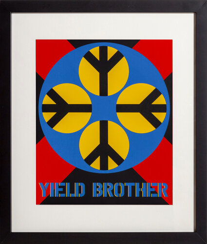 Yield Brother from Indiana Graphik by Robert Indiana, 인쇄 for Sale on Singulart