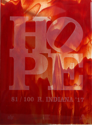 Hope by Robert Indiana, 기타 매체 for Sale on Singulart