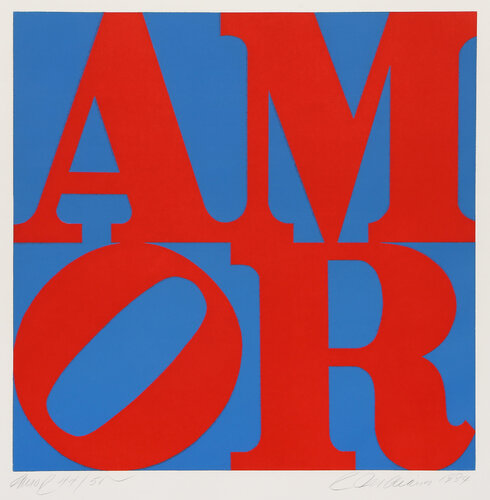 AMOR by Robert Indiana, Print for Sale on Singulart