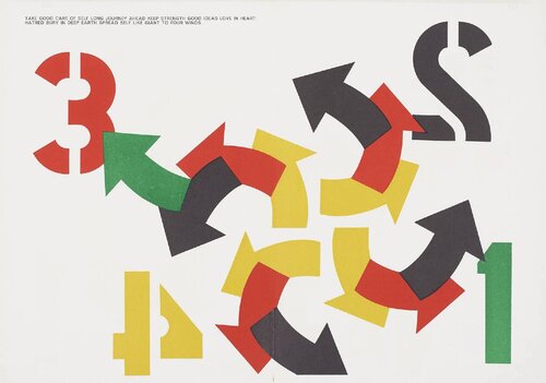 The Four Winds (from 1¢ Life), 1964 de Robert Indiana, Impresión a la venta en Singulart
