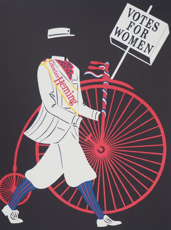 Droit des femmes : Votes for Women Robert Indiana