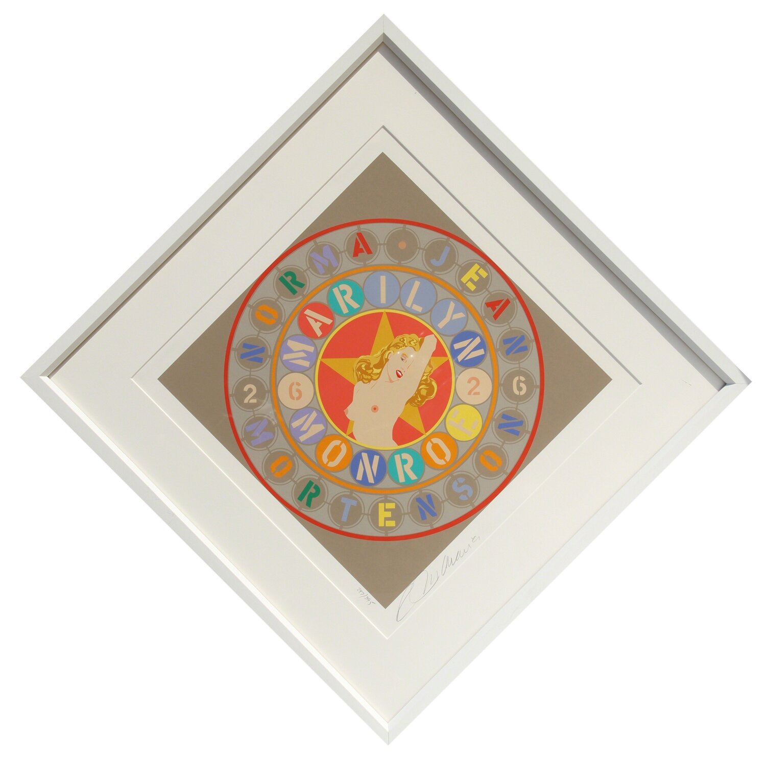 Marilyn from the American Dream Portfolio Robert Indiana