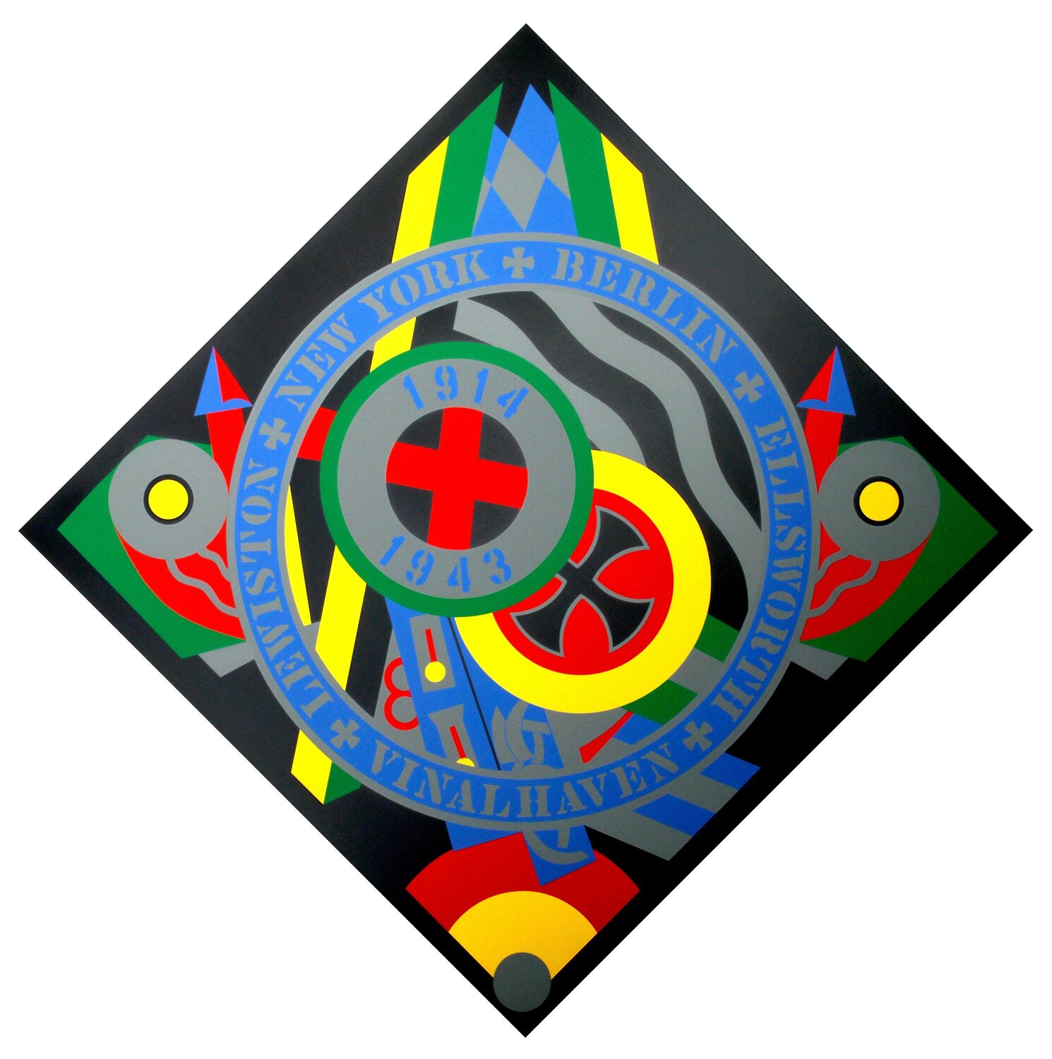 The Hartley Elegies: The Berlin Series- KvF X Robert Indiana Druck zu verkaufen