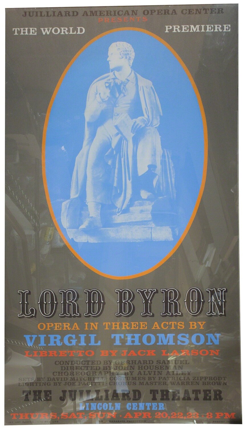 Lord Byron Robert Indiana