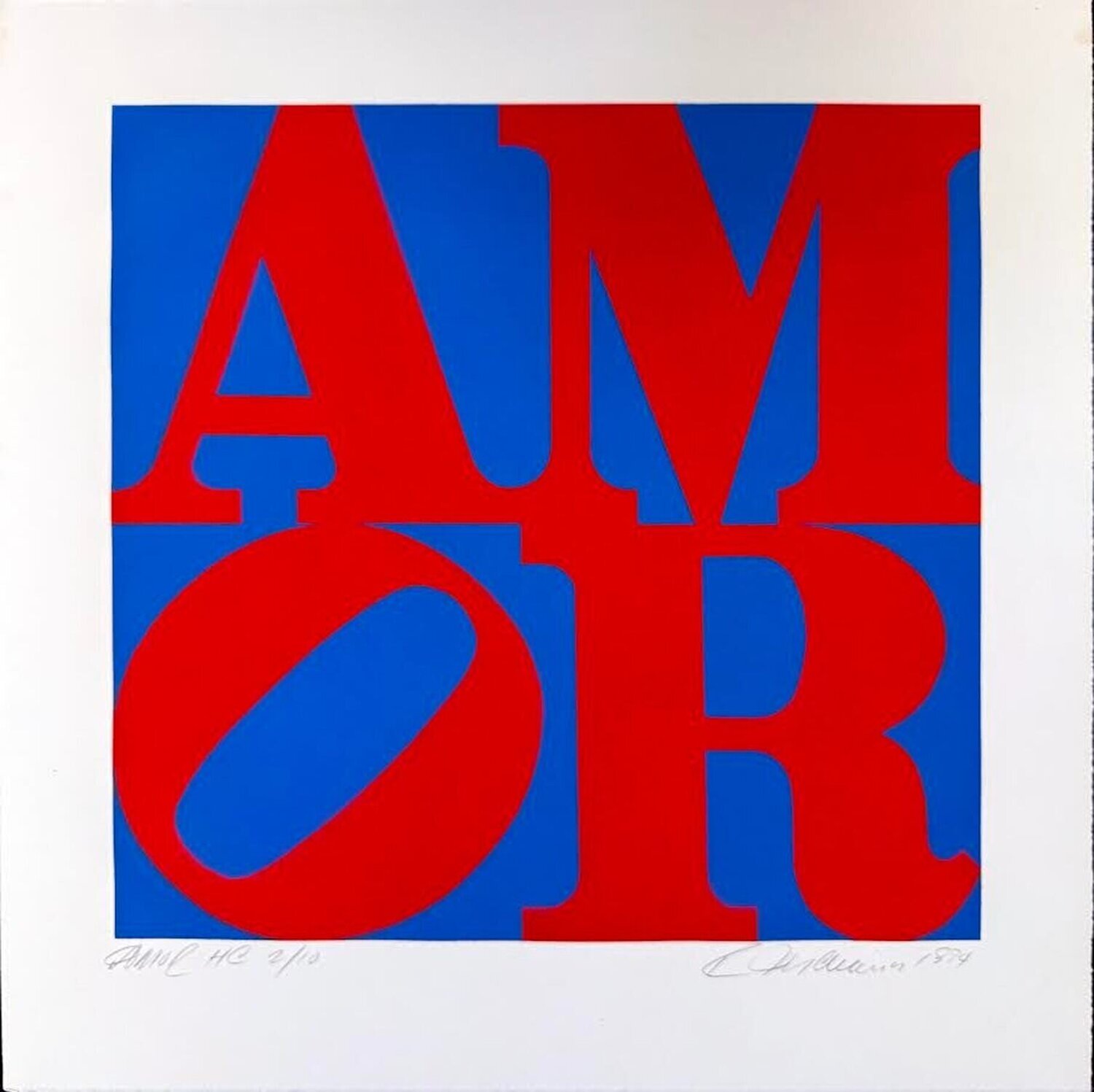 AMOR Robert Indiana