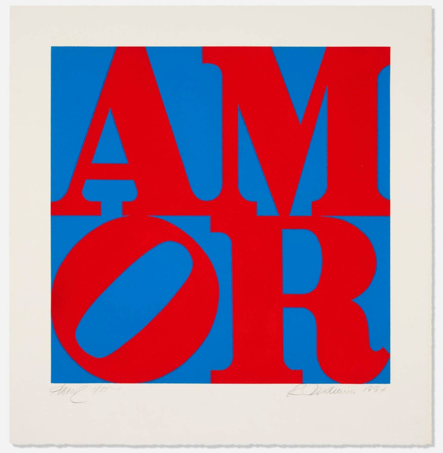 Robert Indiana - AMOR Robert Indiana