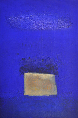 IN BLUE Oct '22 van Katsuyoshi Inokuma, Schilderij te koop op Singulart