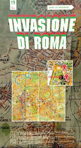 Invasion di Roma van Invader, Afdruk te koop op Singulart