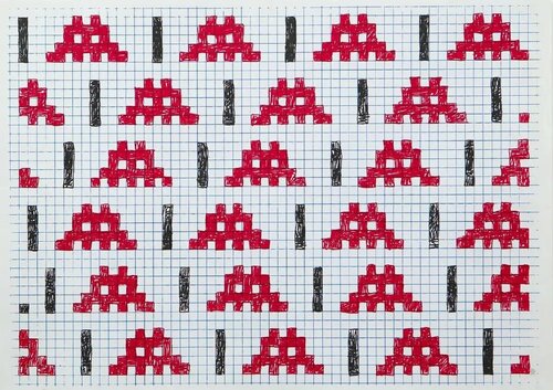 Homeworks (Unsigned) van Invader, Afdruk te koop op Singulart