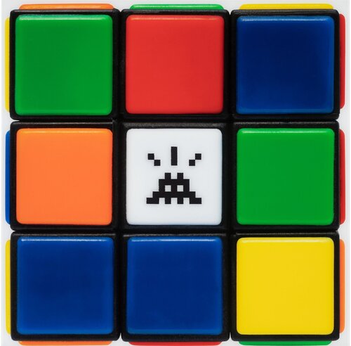 Invaded Cube par Invader, Édition en vente sur Singulart