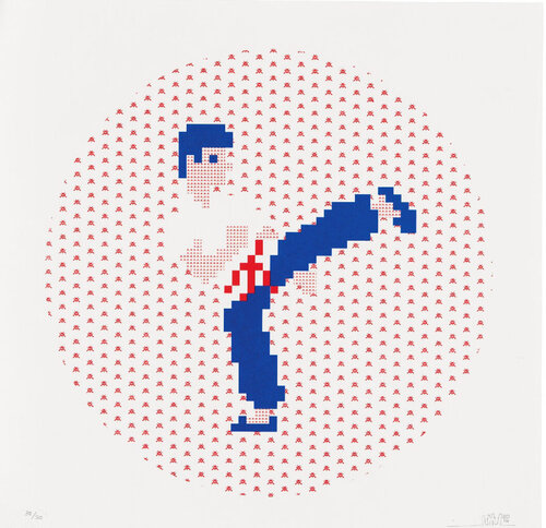 Kung Fu van Invader, Afdruk te koop op Singulart
