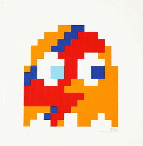 Aladdin Sane, 2014 de Invader, Impresión a la venta en Singulart