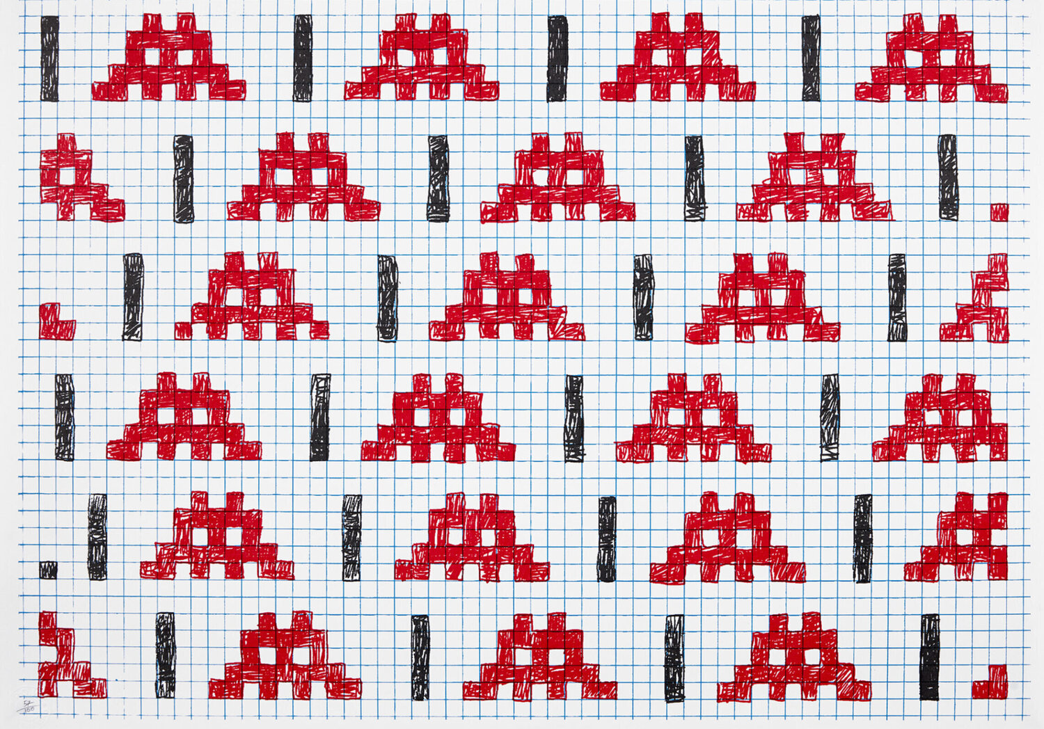 Homeworks Invader Afdruk te koop