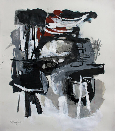 Navigating Through The Storm de Reinder Oldenburger, Obra en papel a la venta en Singulart