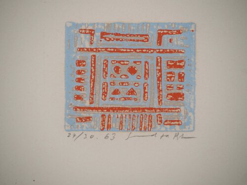 Vermillon by Seund Ja Rhee, Print for Sale on Singulart