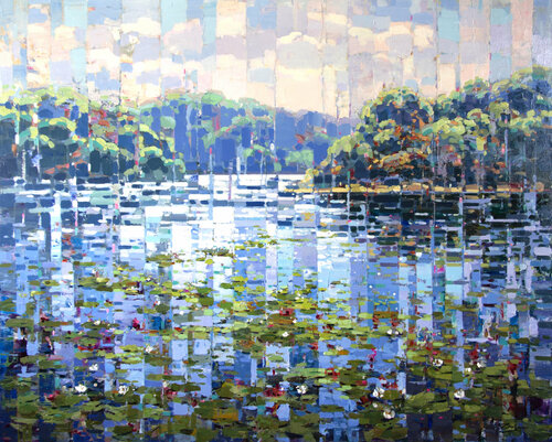 Lake with lily pads Vadim Dolgov