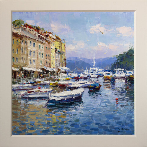 Portofino von Vadim Dolgov, Malerei kaufen auf Singulart