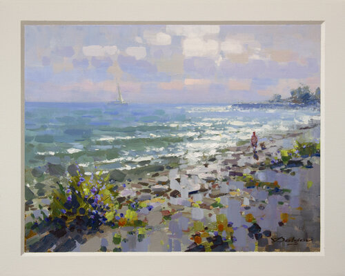 Walk along the shore Vadim Dolgov