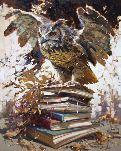 Wisdom di Vadim Dolgov, Pittura in vendita su Singulart