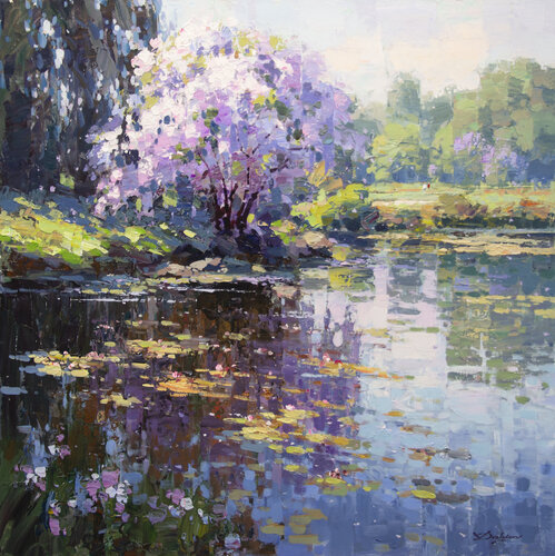 Morning Serenade di Vadim Dolgov, Pittura in vendita su Singulart