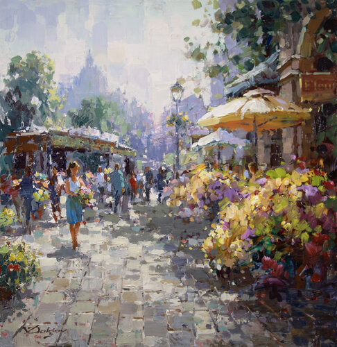Flower Market Vadim Dolgov