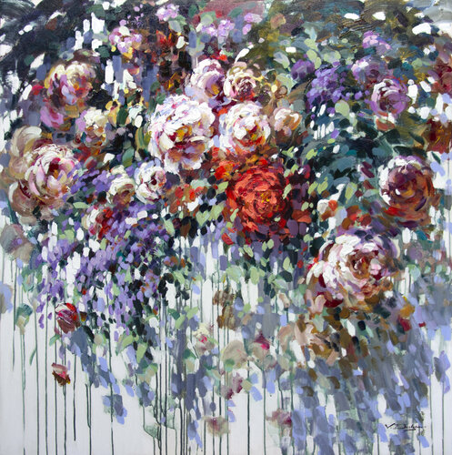 Garden bloom by Vadim Dolgov, Painting for Sale on Singulart