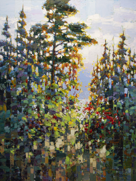 Sparkles through the trees Vadim Dolgov