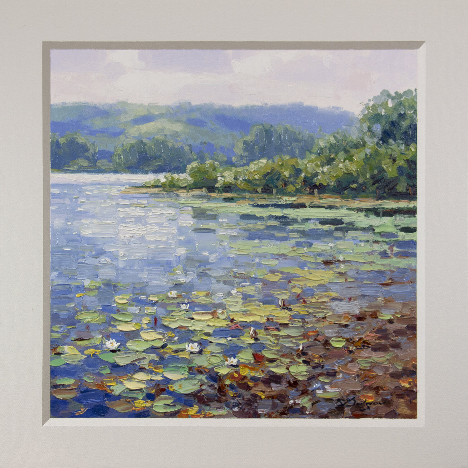 Morning at the lake Vadim Dolgov